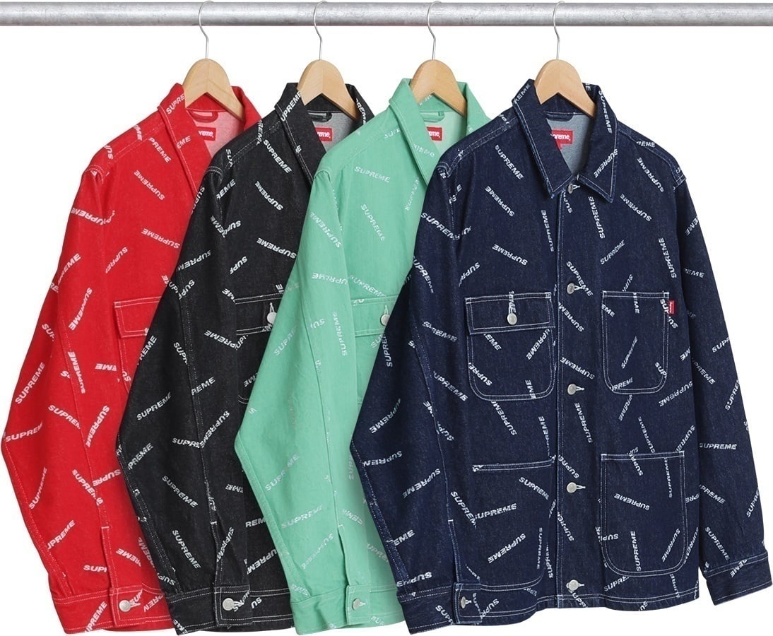 Denim Logo Chore Coat